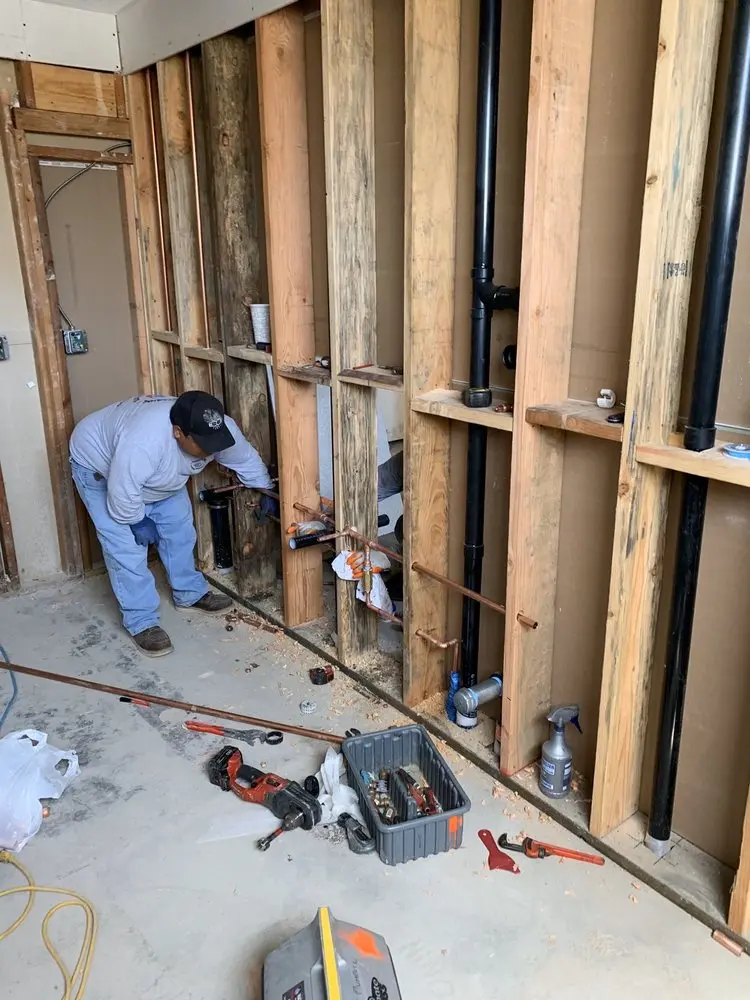 Commercial rough-in plumbing for Gas Line Repair in Beula